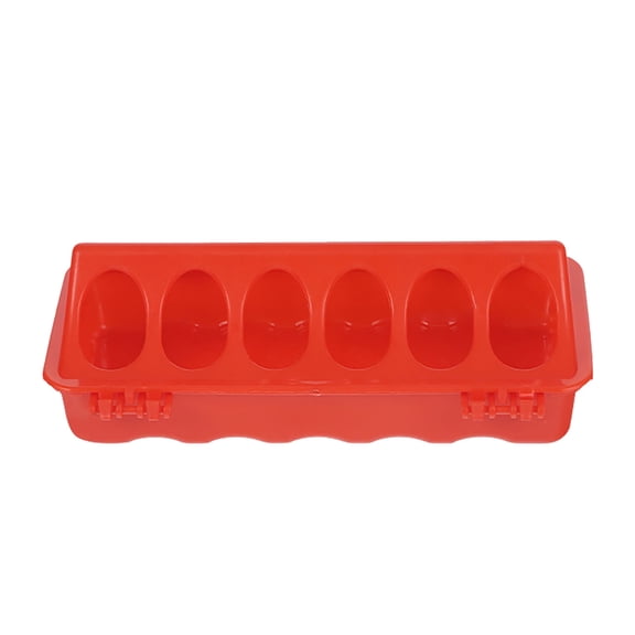 Automatic Feeders Chick Feeder with 12 Feeding Ports Easy to Clean and Reusable for Poultry Feeding Durable Design for Outdoor Use