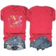 thumbnail image 4 of Fiudx Ofertas y Liquidaciones Blusas con Estampado de Flores Pequeñas para Mujer Top de Manga Corta con Cuello Redondo, 4 of 4