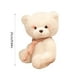 thumbnail image 3 of Osito blanco de peluche de 23 cm con bufanda, ideal para niños y niñas. Regalo perfecto para cumpleaños o Navidad., 3 of 6