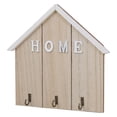 thumbnail image 3 of Gancho de pared de madera para llaves, estante de almacenamiento para toallero, sombrero, puerta de entrada, cocina , MADERA perfecl gancho de pared, 3 of 8