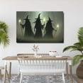 thumbnail image 3 of JFHCQJPK Witch in the Forest Halloween Print Wall Art Poster Witch Decor Vintage Print Dark College Wall Art Victorian Gothic Room Decor Canvas Wall Print8x12in Metal blackFramed, 3 of 8