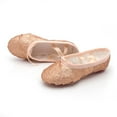 thumbnail image 5 of Utlike Girls Ballet Shoes Warm Dance Ballet Performance Indoor Shoes Yoga Dance Shoes Cosy Footwear Rose Gold, 5 of 9