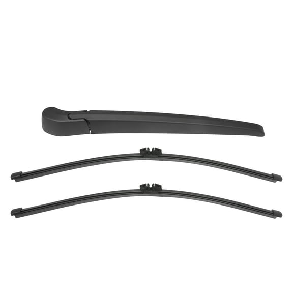 Rear Windshield Wiper Blade Arm Set Back Wiper Assembly Replacement for BMW X5 X5M E70 2006-2013 Black
