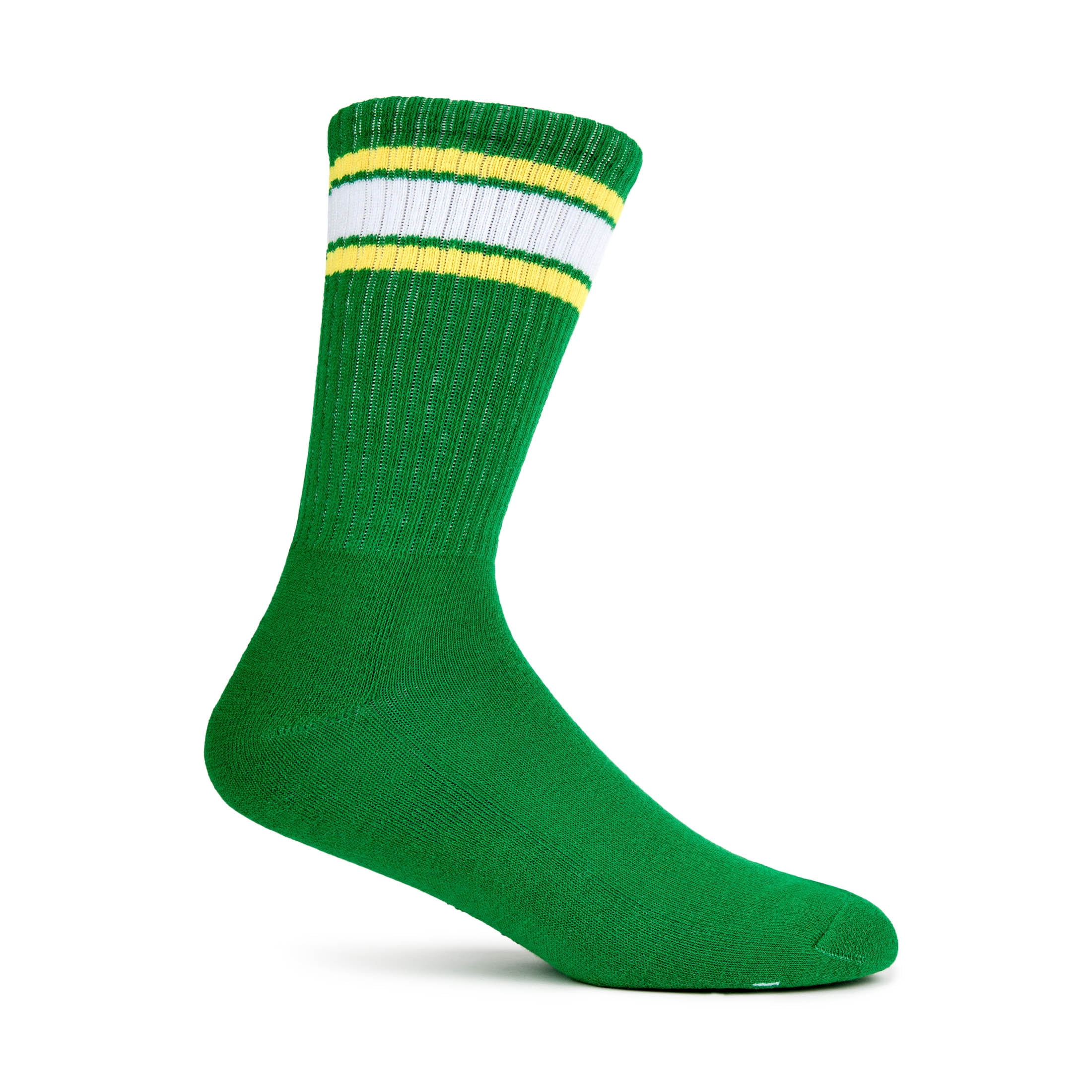 Fruit of the Loom Mens Gameday Crew Socks, 3-Pack, Sock Sizes 6-12