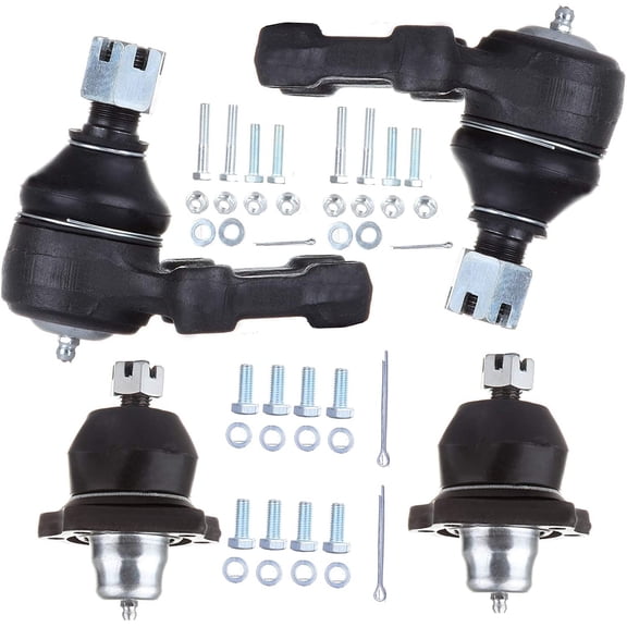 CCIYU Front Lower Upper Ball Joint fit for 1978-1979 620 1983-1986 720 2WD 1980-1982 720 4pcs Suspension Kit
