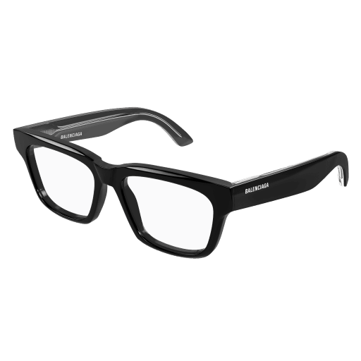 Sunglasses Balenciaga BB 0343 O- 005 Black / Transparent