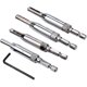 thumbnail image 1 of Self-Centering Drill Bit - Set of 4 HSS Carpentry Tools Centering Hinges for Door Cabinet Pilots, Often Used for Carpenters, Cabinet Makers, Furniture, 1 of 4