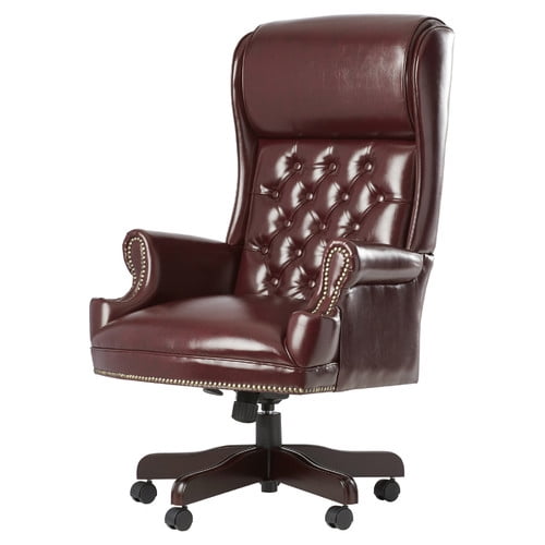 Office Star S Deluxe High Back, Executive Leather Office Chairs