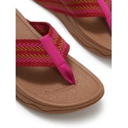 Fitflop Women's Surfa Stripe-Webbing Toe-Post Sandals