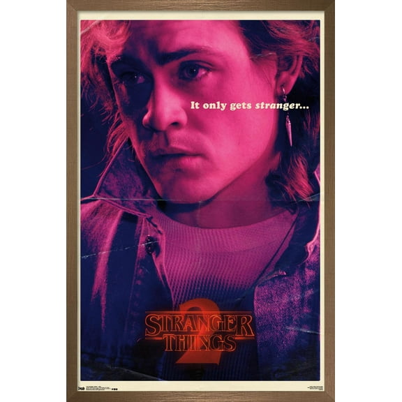 Netflix Stranger Things: Season 2 - Billy Wall Poster, 14.725" x 22.375", Framed
