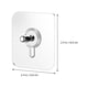 thumbnail image 2 of BESTYASH 10Ud De Pared Autoadhesivos Plata Resistentes Para Hogar Y Cocina, 2 of 8