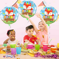 thumbnail image 4 of PMU Happy Birthday Party Fox 18 Inch Mylar-Foil Balloon Pkg/10, 4 of 6