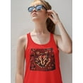 thumbnail image 2 of Artshine Aries, I Am Racerback Tank Women -Arvee Gibson Designs, Female x-Large, 2 of 4