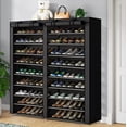 thumbnail image 1 of Mueble Zapateros Organizador Zapatos 9niveles Marco De Metal Modelo Negro, 1 of 4