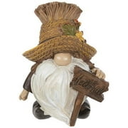 Hello Fall Gnome Thanksgiving Autumn Home Decoration Accent 5" Height