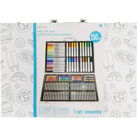 150 Piece Kid's Art Case by Creatology™
