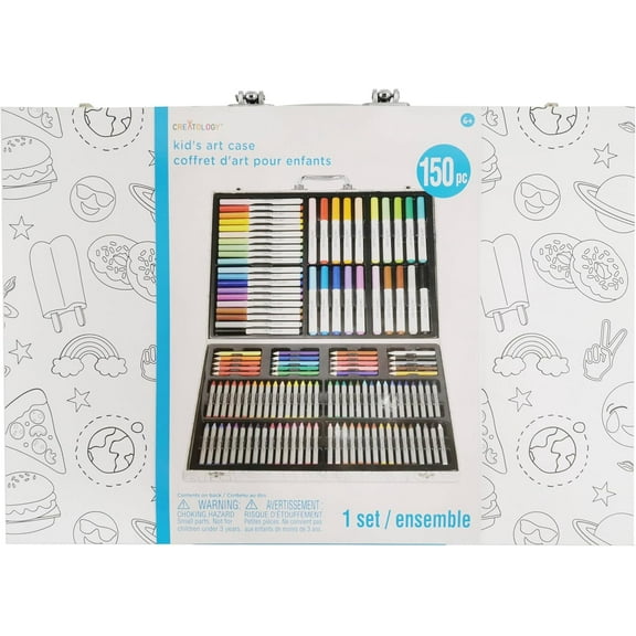 150 Piece Kid's Art Case by Creatology™