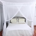 thumbnail image 2 of Canopy mosquito net for single and double beds, 4 open sides 190*210*240cm Large decorative polyester mosquito net, 2 of 4