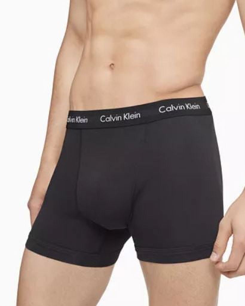 Calvin Klein Men's Three Pack Black Boxer Briefs | L by Mitchell Stores