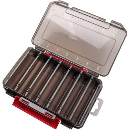 Transparent Lure Box Fishing Box Fishing Lure Box Double Sided Fishing Tackle Box Lure Box Plastic Storage Box