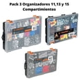 thumbnail image 3 of Pack Organizadores Truper 11, 13 Y 15 Compartimientos 3 Pzas (Refurbished), 3 of 5
