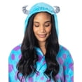 thumbnail image 4 of Disney Adult Monsters Inc Sulley Character Hooded Costume Fleece Robe Bathrobe Loungewear, 4 of 8