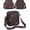 Brown, variant on Crossbody Bag For Men Small Travel Messenger Bag Business Bag With Multiple Pockets Adjustable Strap Compact
