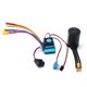 thumbnail image 1 of Esc Motor sin escobillas 3100KV Motor resistente al agua 3650 con enchufe ESC XT60 sin escobillas de 120A para 1/8 1/10 1/12 Remote Control Car Remote Control Boat Part Abanopi Esc, 1 of 7