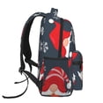 thumbnail image 3 of Fotbe Cute Christmas Gnomes (2) Pattern Casual Backpack for School, Travel, and Outdoor Activities - Durable, Lightweight, and Comfortable, 3 of 5
