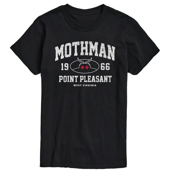 Instant Message - Mothman Collegiate Short Sleeve Graphic T-Shirt