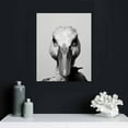 thumbnail image 4 of ONETECH Black and White Cute Female Duck Portrait Print | Farm Animal Art For Children's Nursery | Rustic Farmhouse Duckling Kitchen Art | Country Home Wall Decor | 16x20in | Bathroom Wall Art 16\x20\, 4 of 4