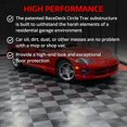 thumbnail image 4 of Big Floors RaceDeck CircleTrac, Durable Copolymer Interlocking Modular Garage Flooring Tile (24 Pack), Red, 4 of 4