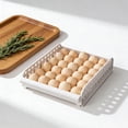 thumbnail image 4 of 30Egg Holder for Fridge, Egg Container for Refrigerator, Stackable Egg Storage Container, Egg Fresh Storage Box for Fridge, 4 of 5