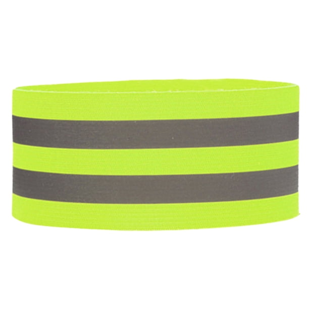 Brazalete reflectante Wdftyju Correas de cinta reflectante ajustables de alta visibilidad