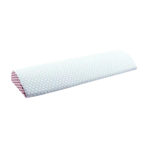 Almohada lumbar para cama, soporte lumbar de espuma viscoelástica para la espalda, soporte para el hogar, lateral Rosa
