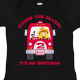 thumbnail image 4 of Inktastic Fire Truck 2nd Birthday Boy Boys Baby Bodysuit, 4 of 5
