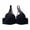 Bras - Black, variant on Xdegoge Bralettes for Women Crisscross Strap Lace Bra with Deep V Neck Underwire Support for Feminine Allure, Scalloped Edges for Elegant Style, Ideal for Everyday & Special Occasions