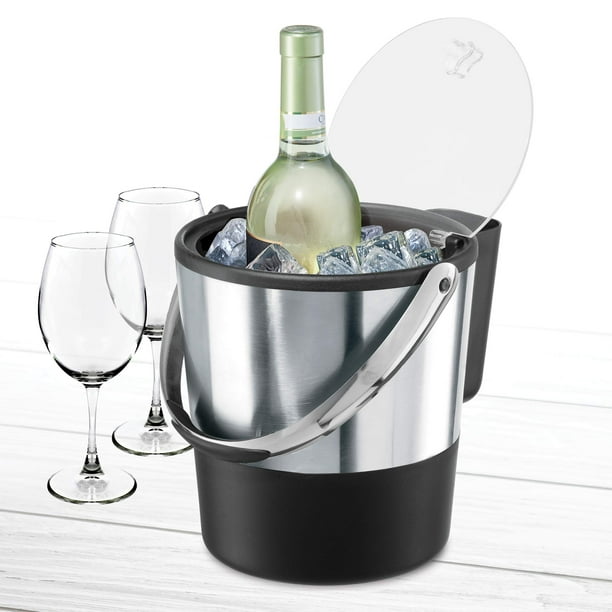 Ice bucket with lid and scoop 2025
