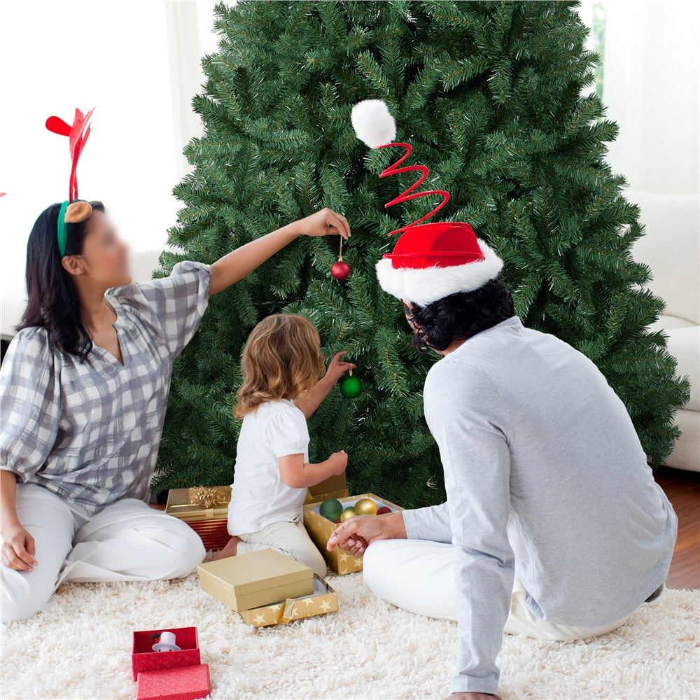 Renwick Green Decorated Spruce Christmas Tree, 89.76"