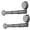 B, variant on Ngheia Suction Cup Clothes Hanger Storage Rack Gray 1 – Telescopic Wall Mount Hanger Holder, Drill Free Multi Functional Hanging Rack for Balcony, Bathroom, Laundry