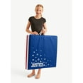 thumbnail image 6 of Justice 6' Three Folding Gymnastics Mat with Carry Handles, Multi Color, Americana, 1.5-inch Thickness, 6 of 6