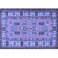 thumbnail image 1 of Ahgly Company Indoor Rectangle Oriental Blue Traditional Area Rugs, 4' x 6', 1 of 4