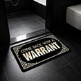thumbnail image 2 of Ultra Thin Indoor Door Mat, Low-Profile Door Mat Indoor Entrance, Non Slip Rubber Backing Inside Doormat Washable Welcome Front Entryway Dirt Trapper Entry Mat, Grey, 2 of 6