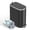 Black, variant on KSSKSS 2.6 Gallon/10L Slim Stainless Steel Bathroom Trash Can with Lid, Soft-Close Small Garbage Bin for Narrow Spaces, Black