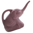 thumbnail image 1 of Regadera decorativa de 2 l con forma de elefante y boquilla para jardín. Color de malva, 1 of 7