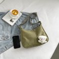 thumbnail image 3 of Chic Messenger Bags Casual Harajuku Tela Gran capacidad Hobo Bag (Verde), 3 of 6