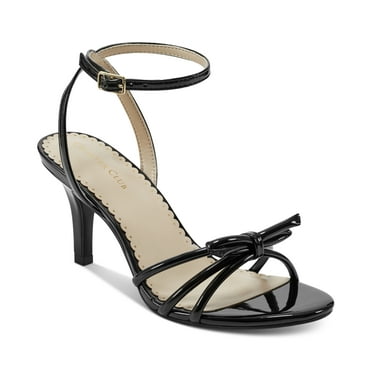 Charter Club Mirabell Ankle-Strap Dress San Black Patent 5.5M