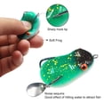 thumbnail image 3 of Joernso 13.2g 5cm Frog Lure Smooth Surface Eye-Catching Colorful Frog Floating Weedless Toad Soft Lure for Outdoor, 3 of 8