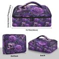 thumbnail image 3 of Iauyy Casserole Carrier for Hot Food Insulated Casserole Travel Carry Bag with Lid Food Warmer Bag for Party/Picnic,Purple Artistic Style, 3 of 7