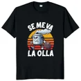 thumbnail image 4 of Se Me Va La Pinza Camiseta Divertida Chistes Españoles Y2k Camiseta Vintage Para Hombres Mujeres 100% Algodón Suave Unisex Tops Casuales 50956, 4 of 5
